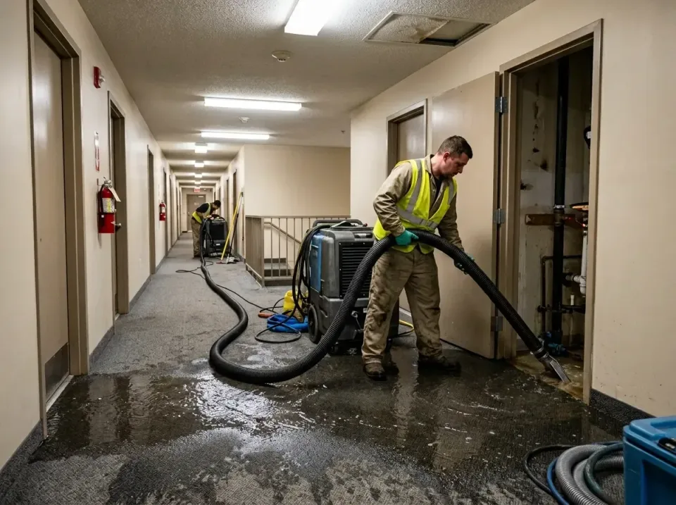 multi-unit-apartment-hallway-f-005 — frequently asked questions, Emergency Burst Pipe Water Extraction & Removal in La Junta…